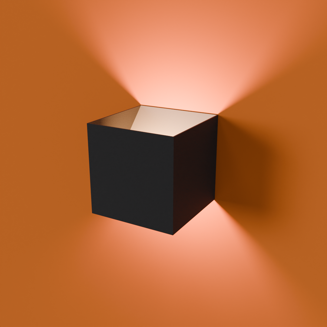 Arandela Cubo New